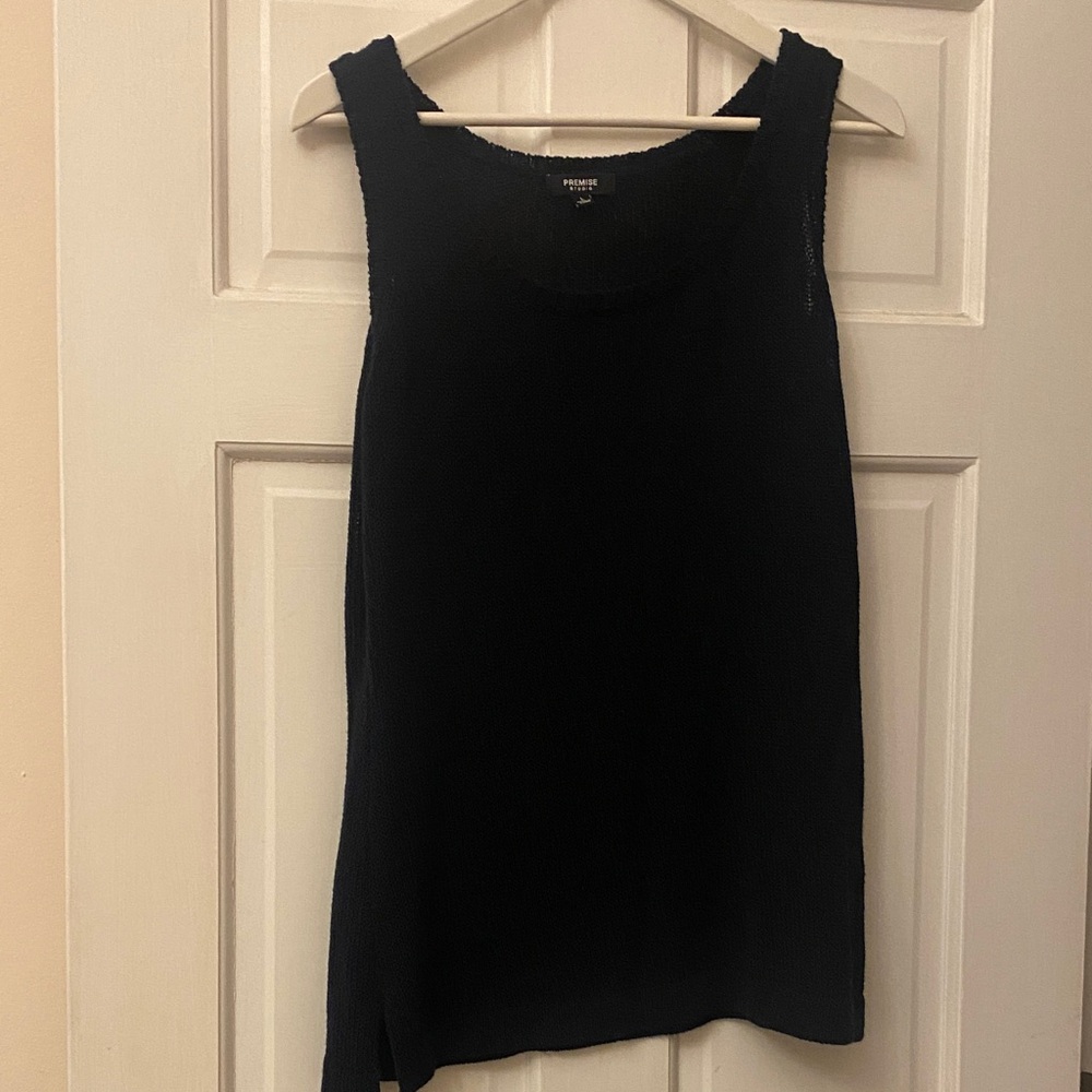 Navy vest